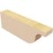 Ekena Millwork 2in. W x 4in. H x 12in. L Del Monte Woodgrain TimberThane Rafter Tail, Primed Tan RFTUR02X04X12DELRCPR - alternate 3